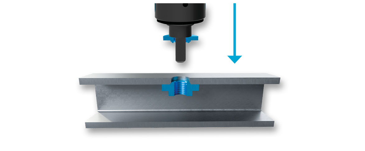 Blog Autoriv clinch rivet nut spacer combination spin-pull process
