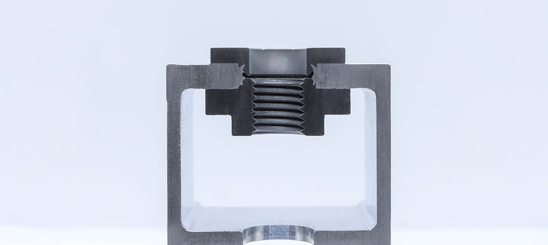 Spin-Pull Verfahren AUTORIV Einpressmutter Scheibe Querschnitt Profil