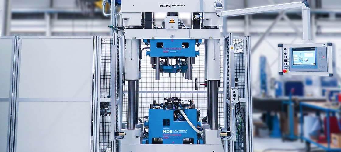 AUTORIV A100+ plus die stations transfer automated assembly system fasteners