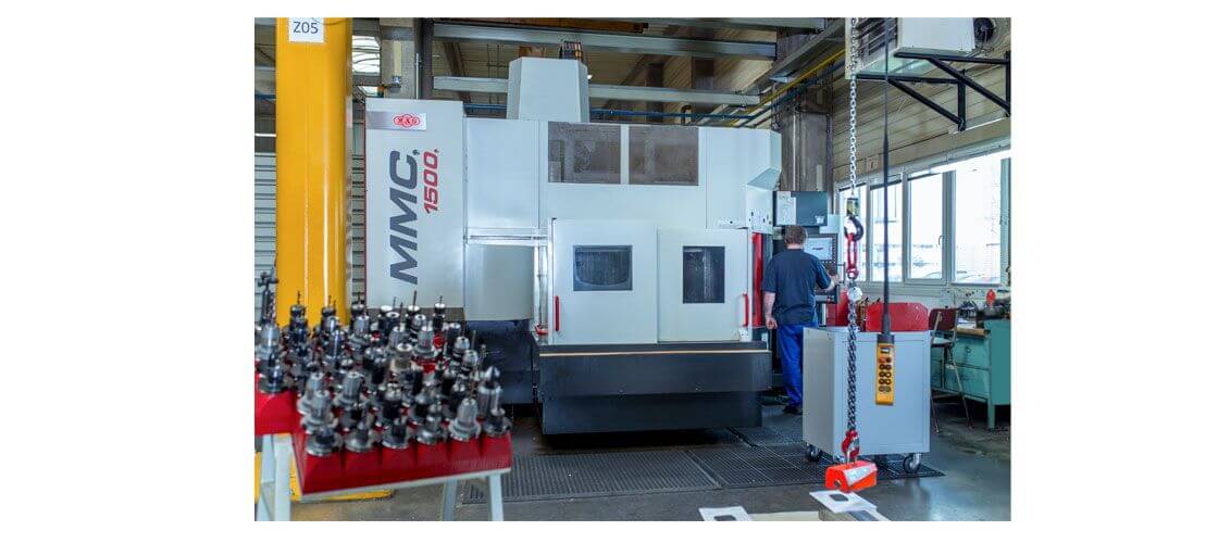 CNC milling center MCC 1500 mds autoriv engineering pilsen czech republic manufacturing machining turning milling automation assembly welding
