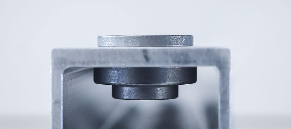 joining process spin-pull clinch rivet nut AUTORIV spacer washer cross-section profile closed